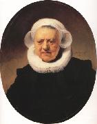 Portrait of an eighty-three year-old Woman (mk33) REMBRANDT Harmenszoon van Rijn